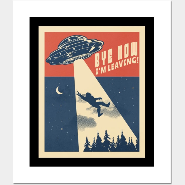 Ufo And Bigfoot Wall Art by Norse Magic